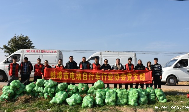 消费助农 ，用行动“蔬”送温暖——蚌埠市电动车行业协会助力乡村振兴