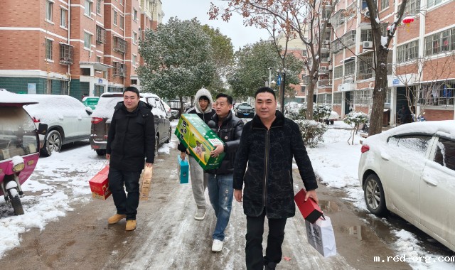 蚌埠市民政局、易联创业互助协会齐心协力为特殊家庭送去新春祝福
